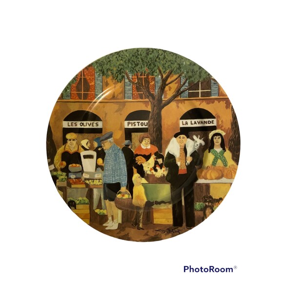 Guy buffet Other - Guy Buffet Collection "MARCHE' PROVENCALE" Dinner Plate GBC